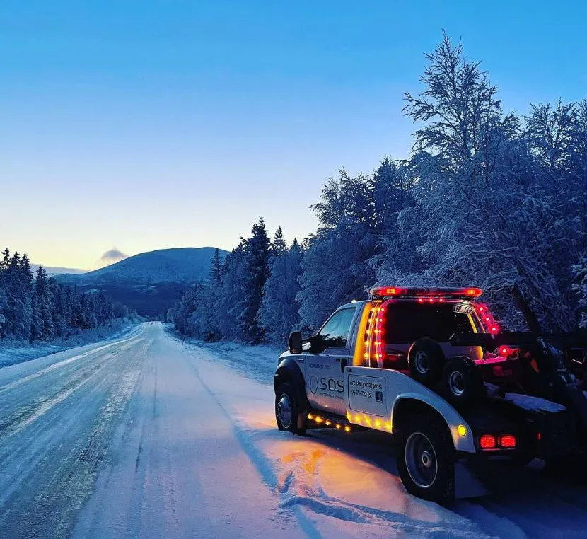 Bärgarna Jämtland ute på uppdrag